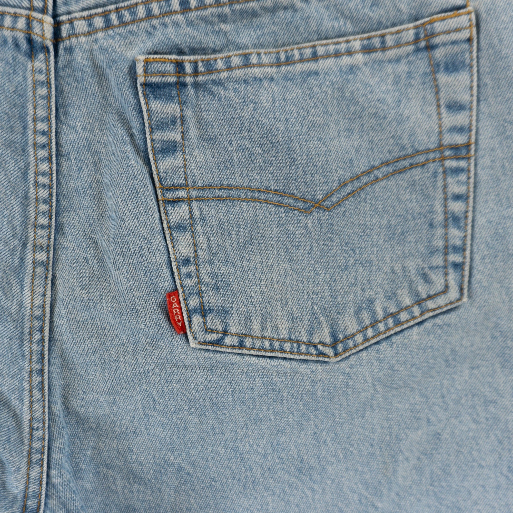 Garry American Casuals Винтидж Сини Къси Дънки