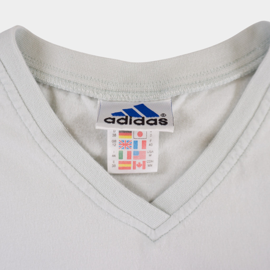 Adidas Винтидж Сива Тениска от 90те