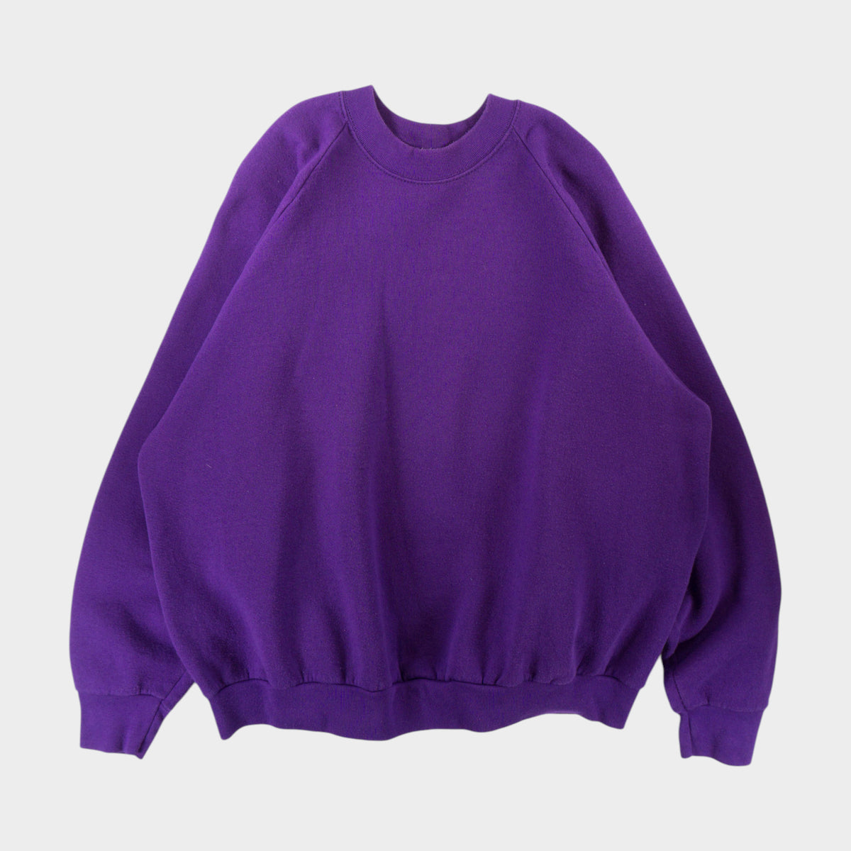 Fruit Of The Loom Винтидж 80-те Лилава Блуза