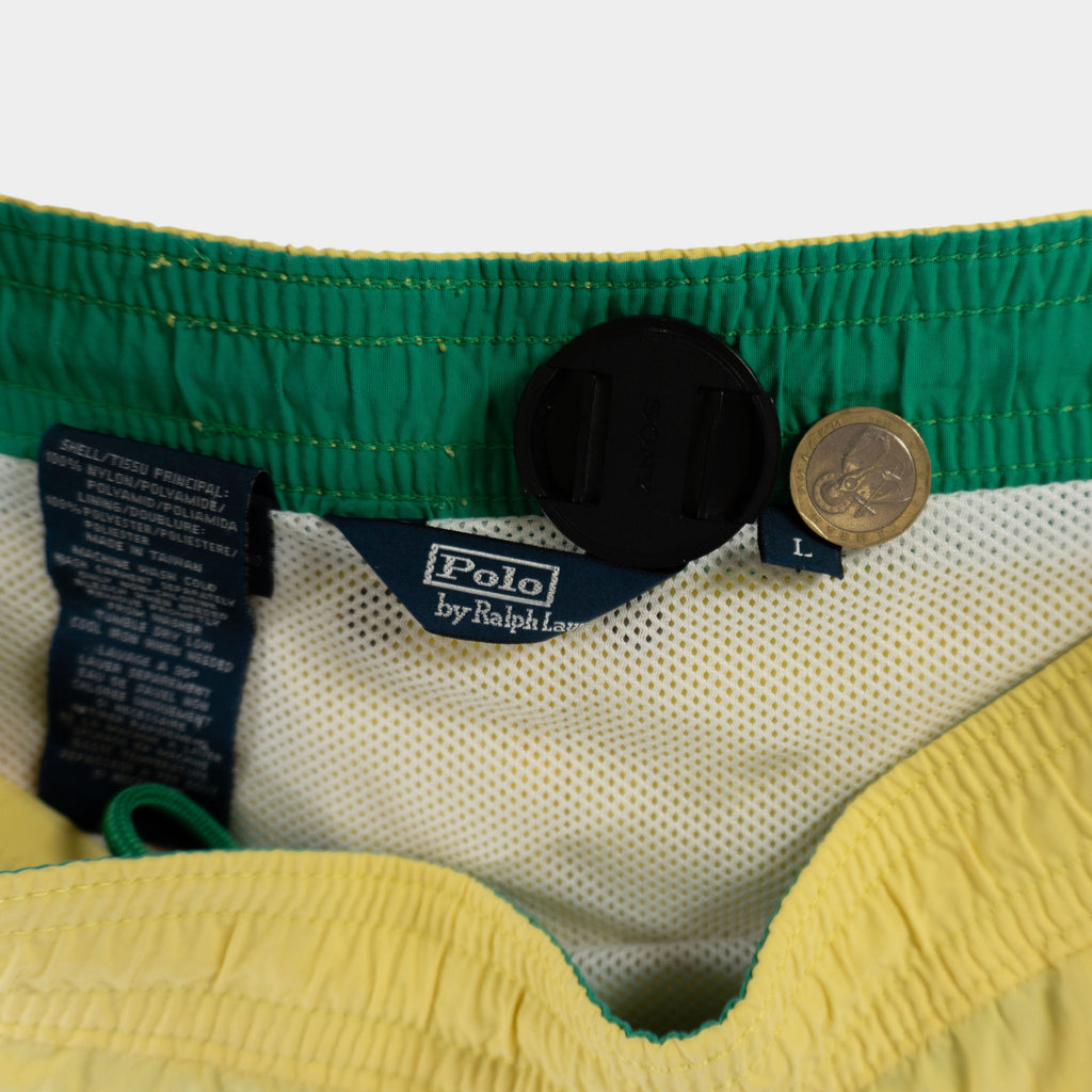 Polo Ralph Lauren Винтидж Жълти Бански