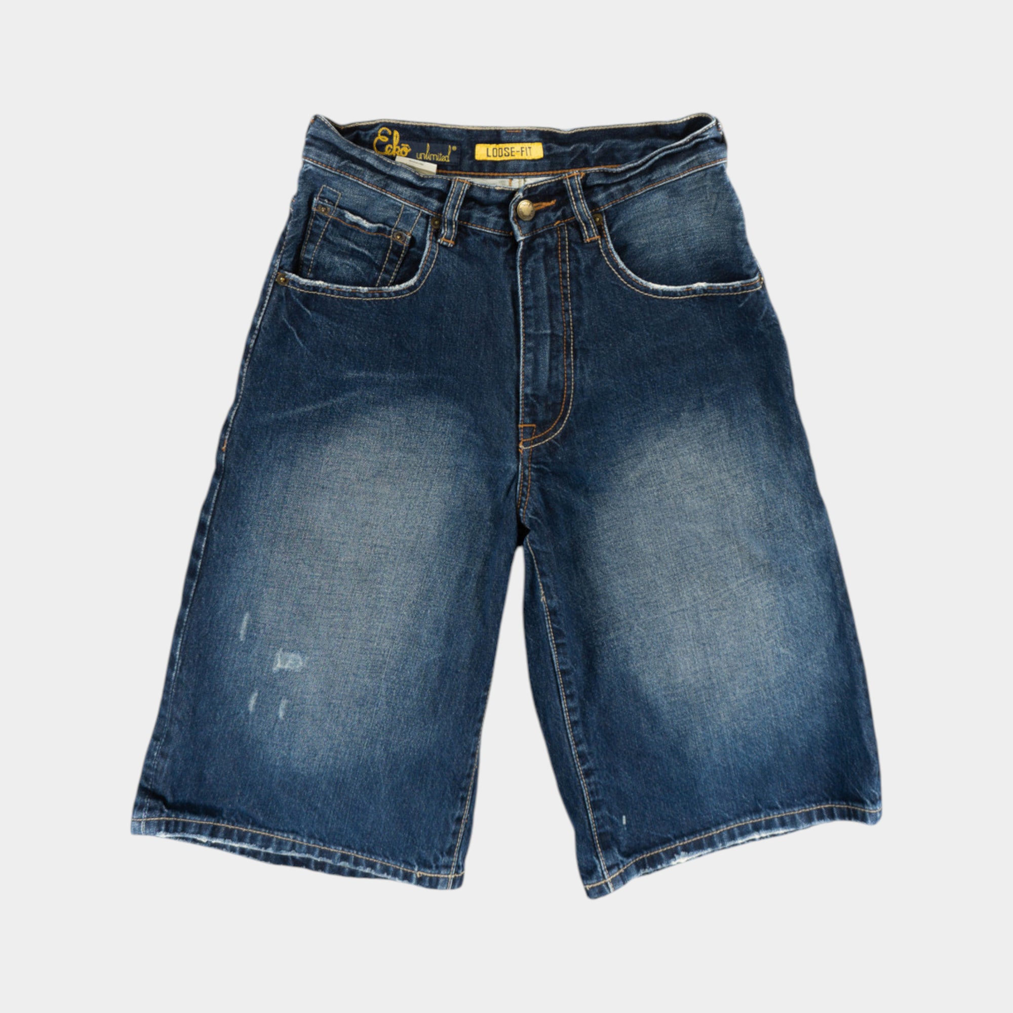 Ecko Unltd. Винтидж Сини Къси Дънки