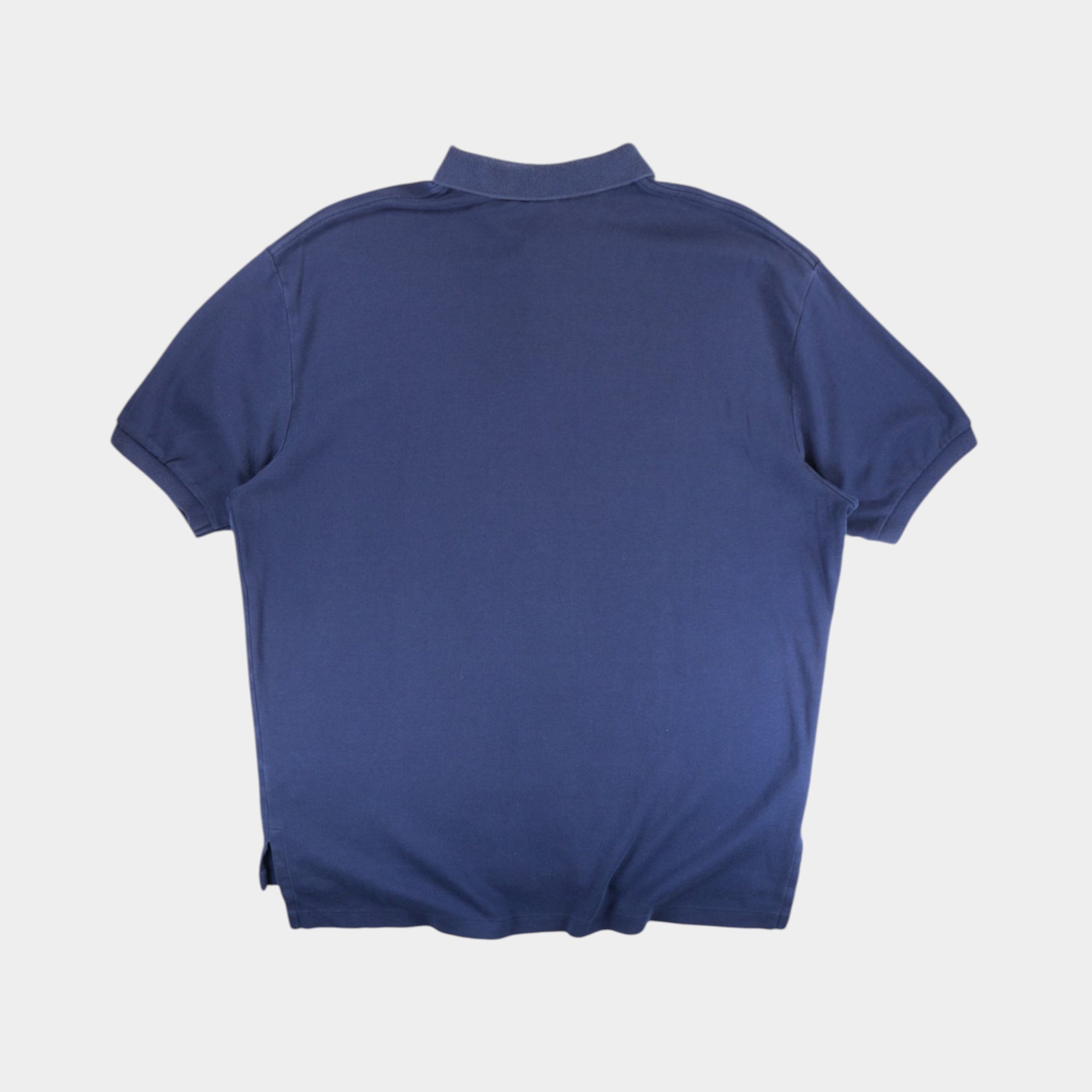 Polo Ralph Lauren Винтидж Тъмно Синя Тениска с Яка