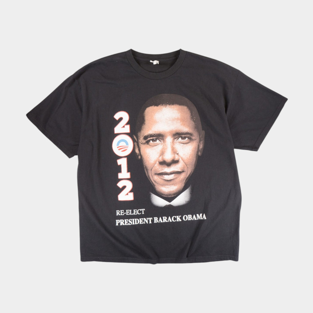 Barack Obama Черна Тениска с Графика