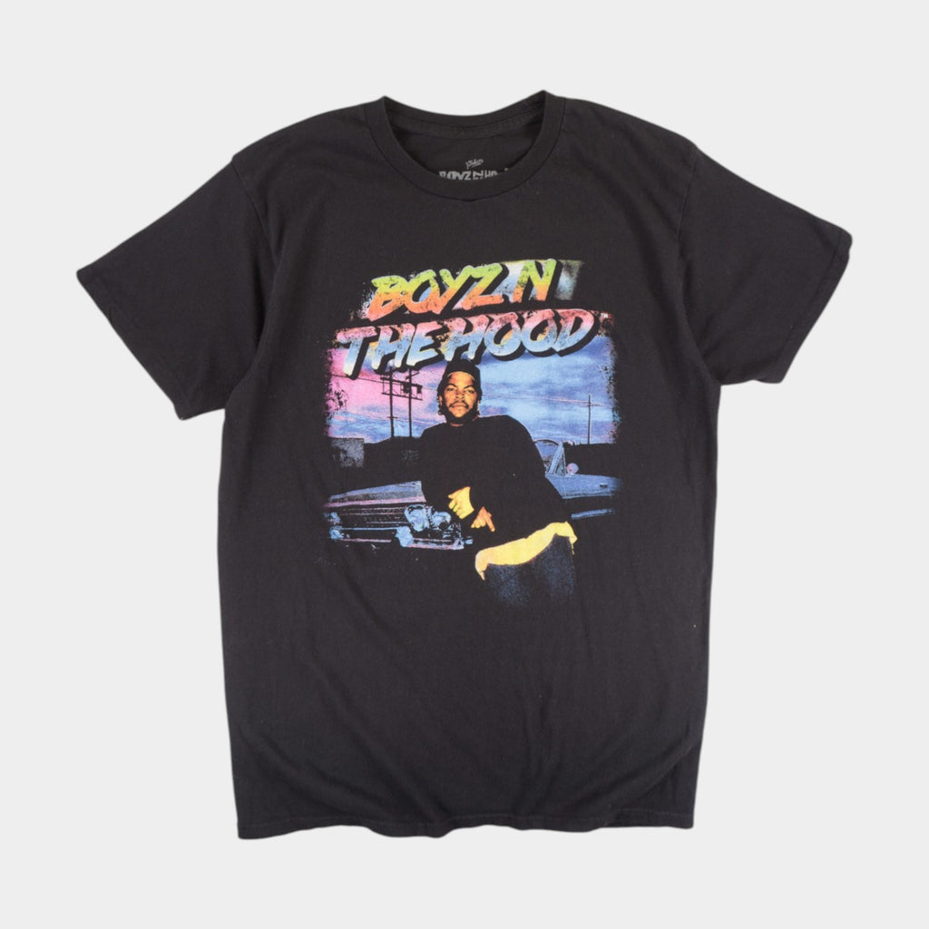 Boyz N The Hood Черна Тениска с Графика