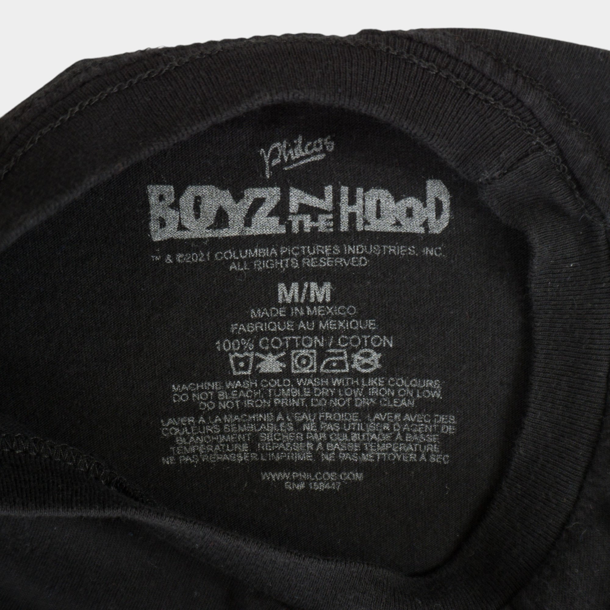 Boyz N The Hood Черна Тениска с Графика
