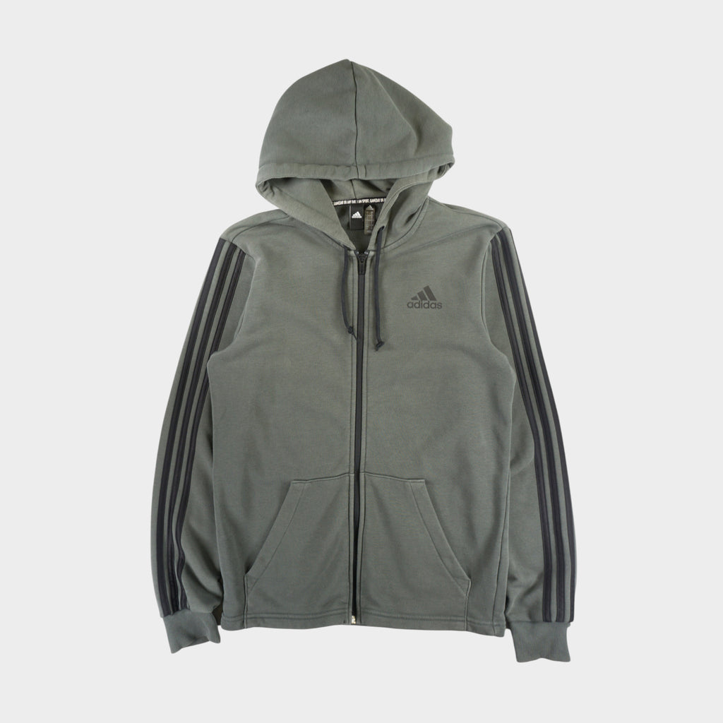 Adidas Зелен Суичър с Цип