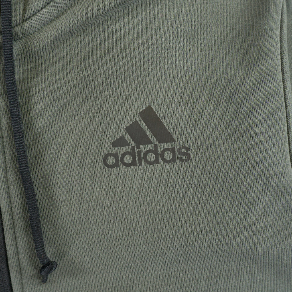Adidas Зелен Суичър с Цип