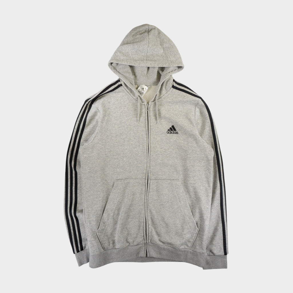 Adidas Сив Суичър с Цип