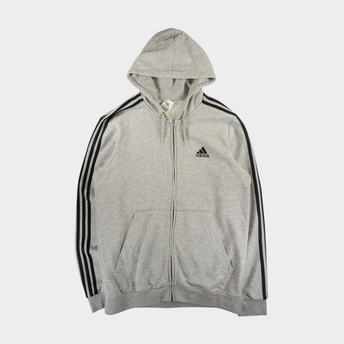 Adidas Сив Суичър с Цип