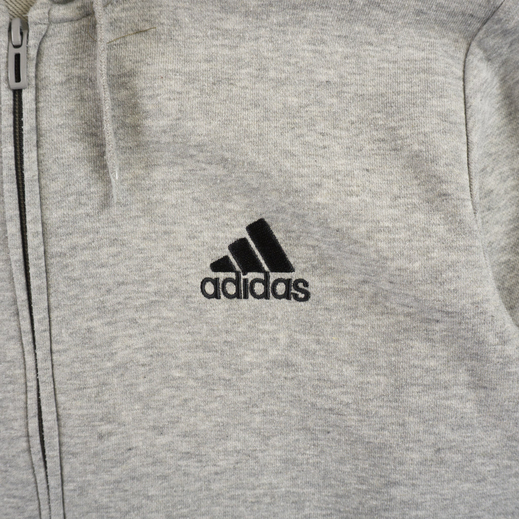 Adidas Сив Суичър с Цип
