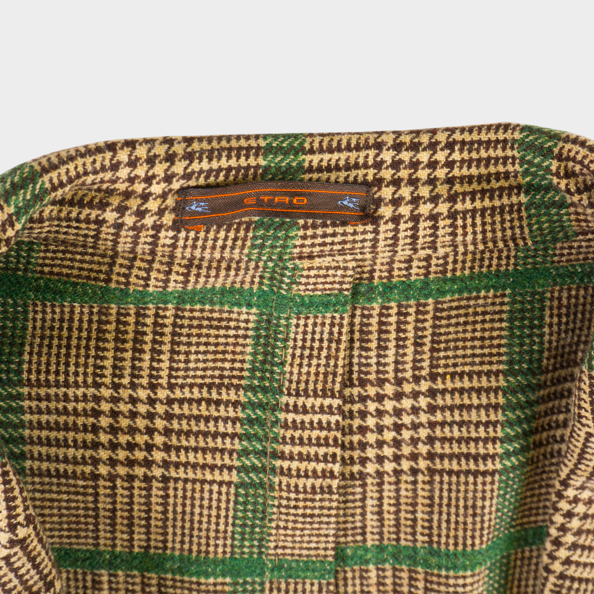 Etro Винтидж 90-те Карирано Сако