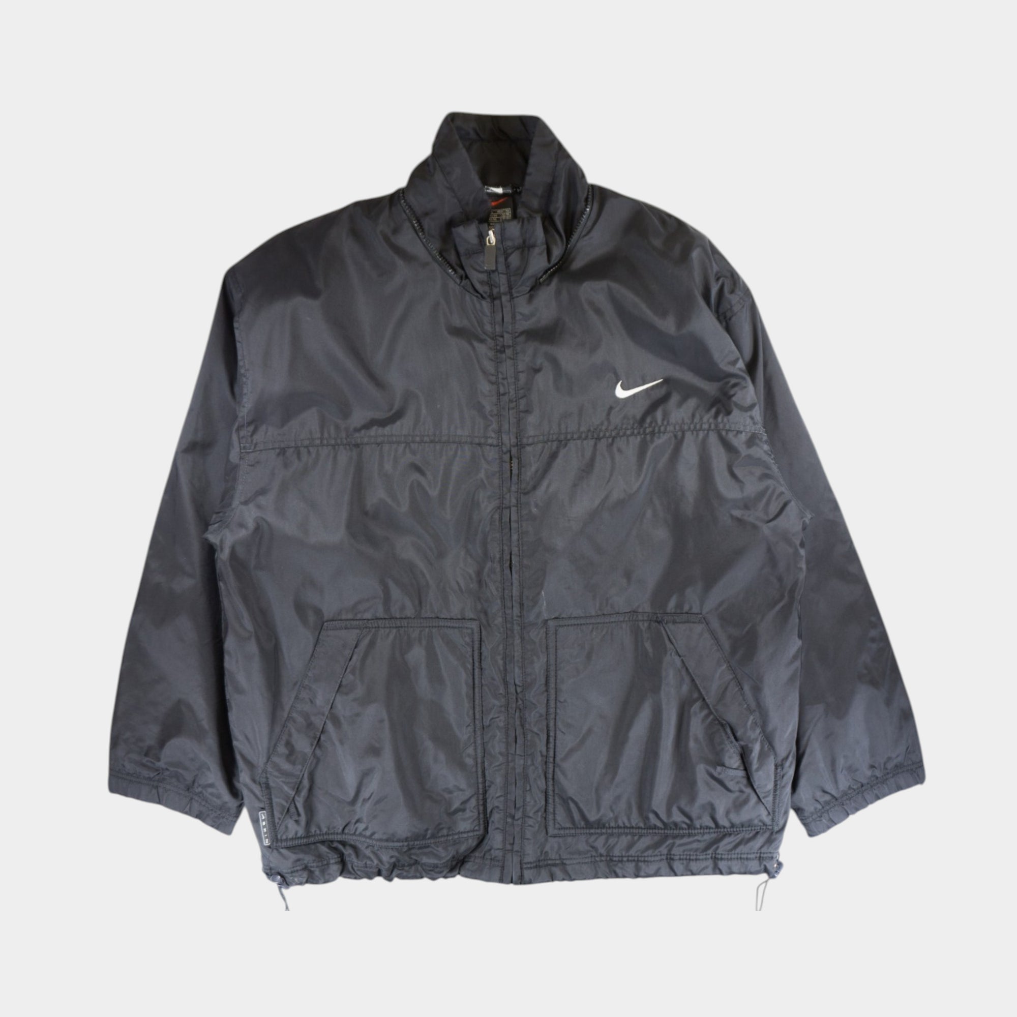 Nike Винтидж Черно Яке от 90те
