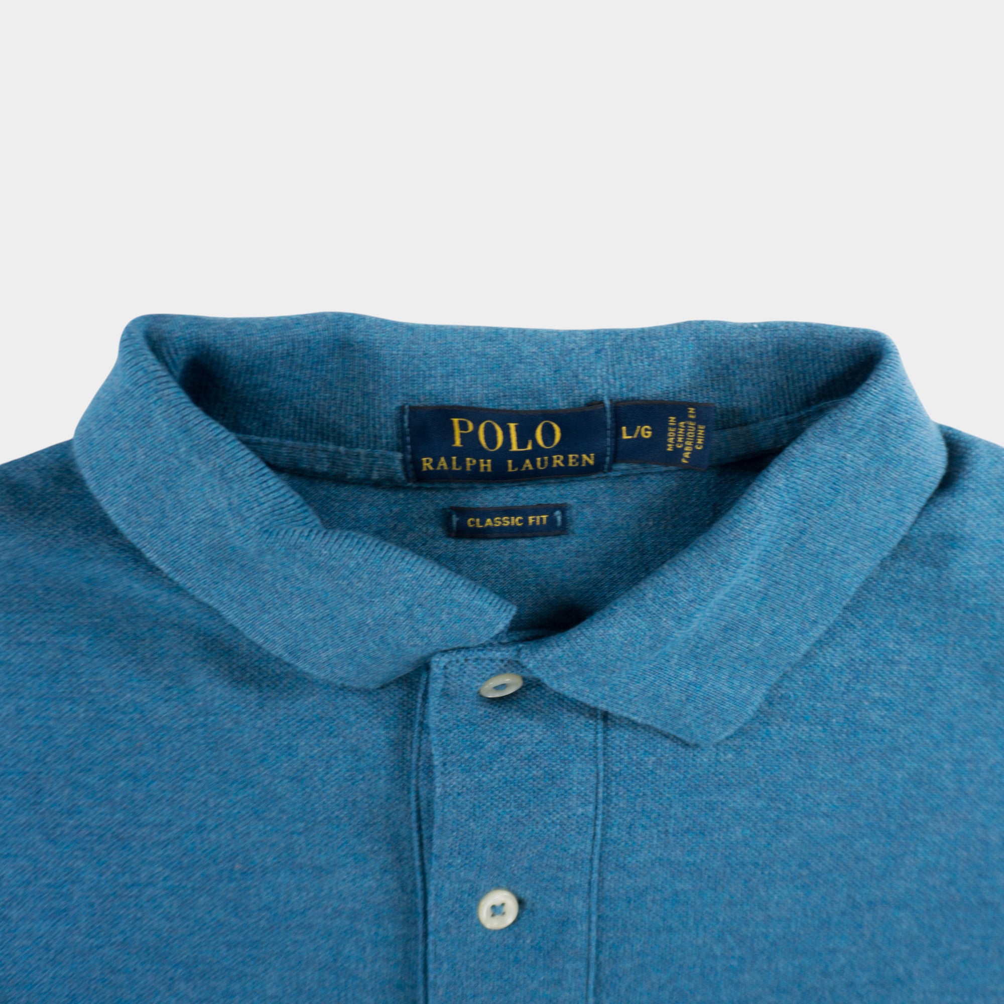 Polo Ralph Lauren Синя Тениска с Яка