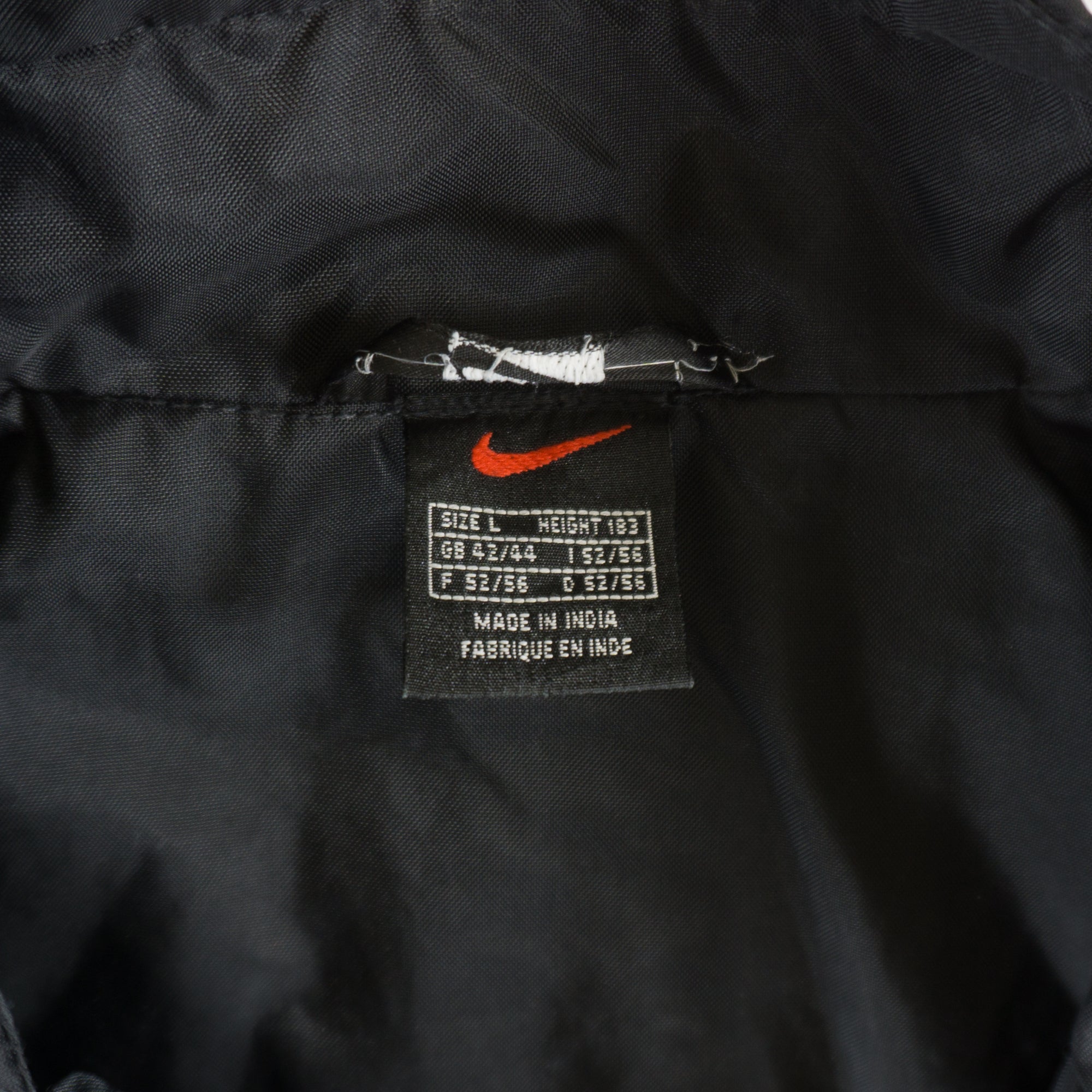 Nike Винтидж Черно Яке от 90те