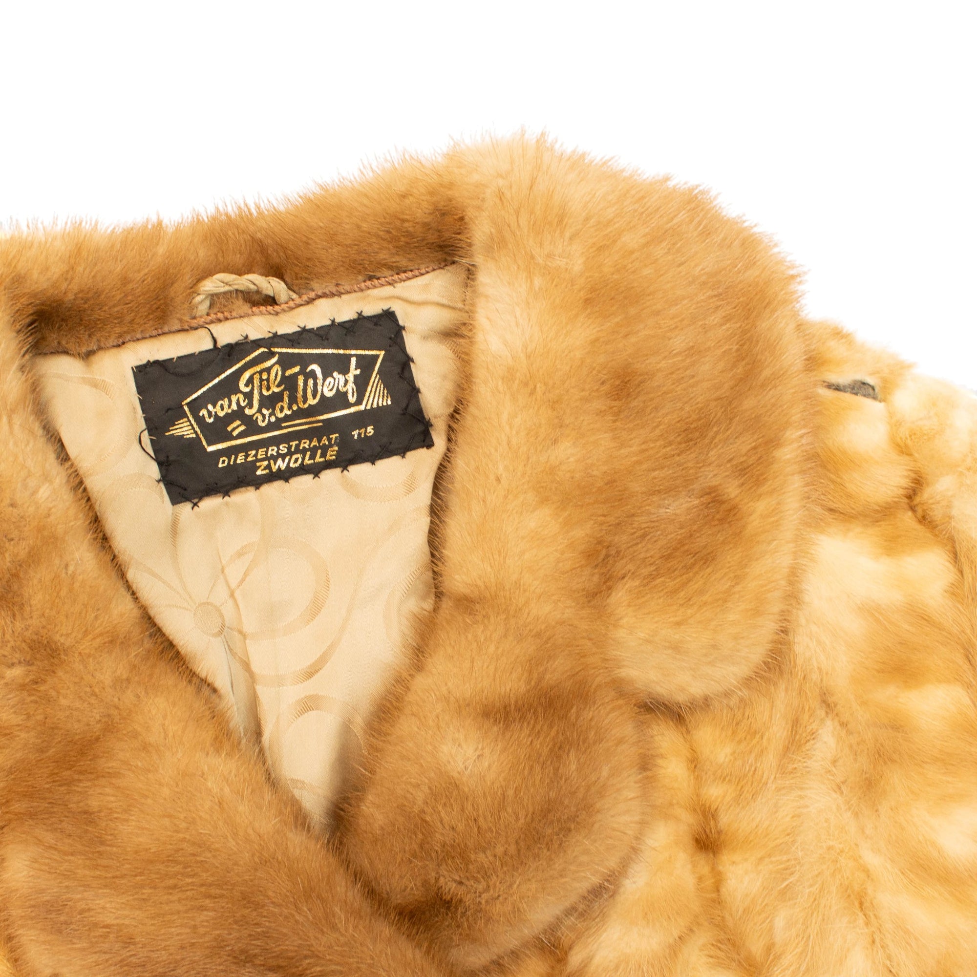 Vintage Палто от Естествен Косъм