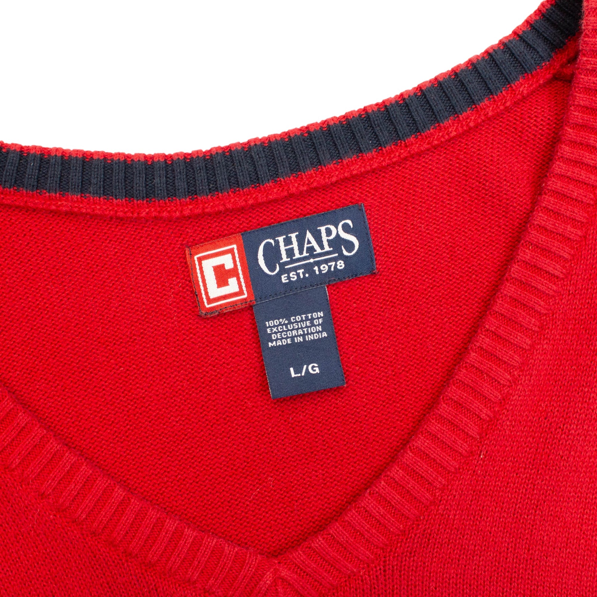 Chaps Пуловер Без Ръкави