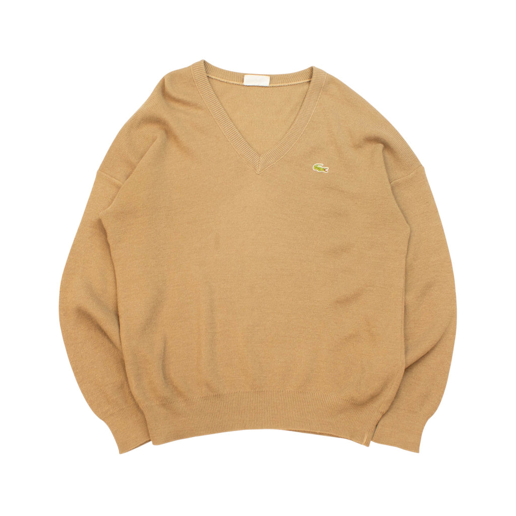 Lacoste Vintage Вълнен Пуловер