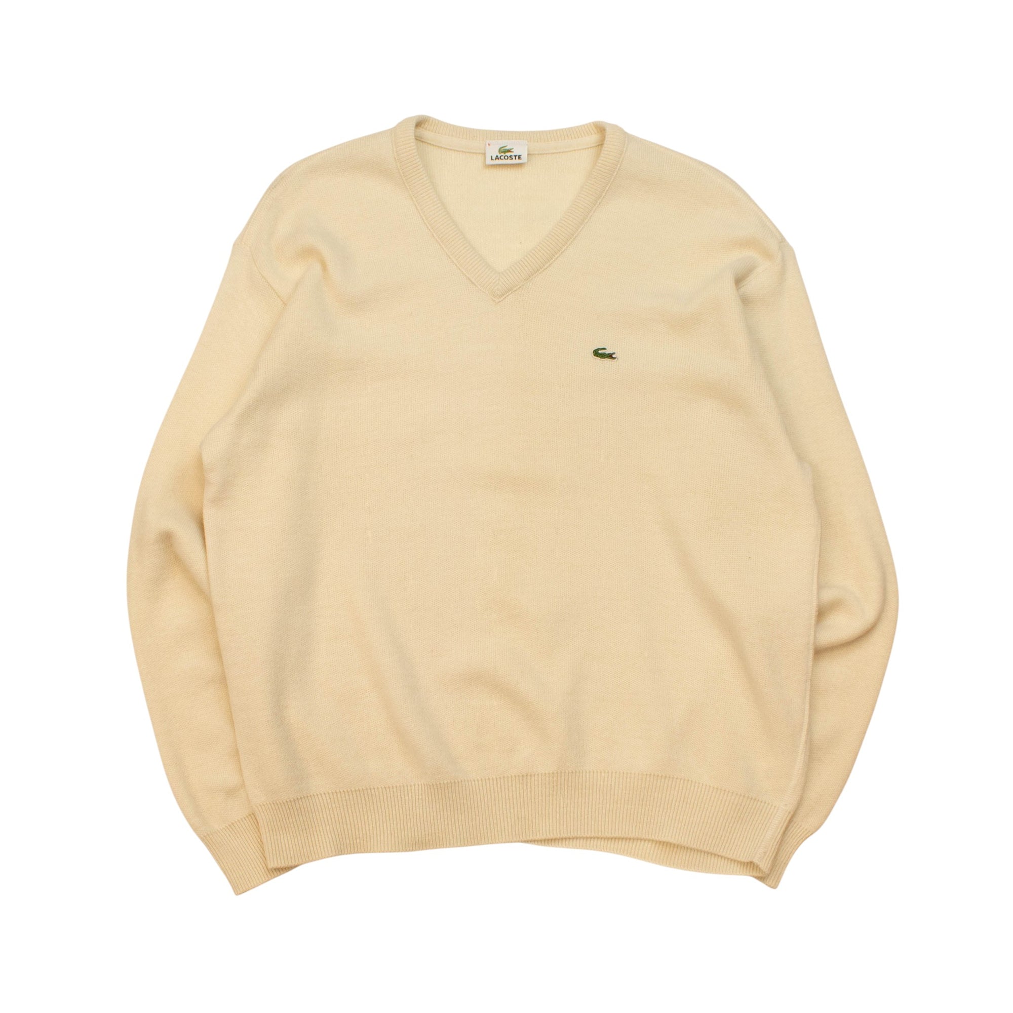 Lacoste Vintage Вълнен Пуловер