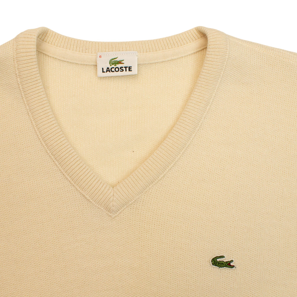 Lacoste Vintage Вълнен Пуловер