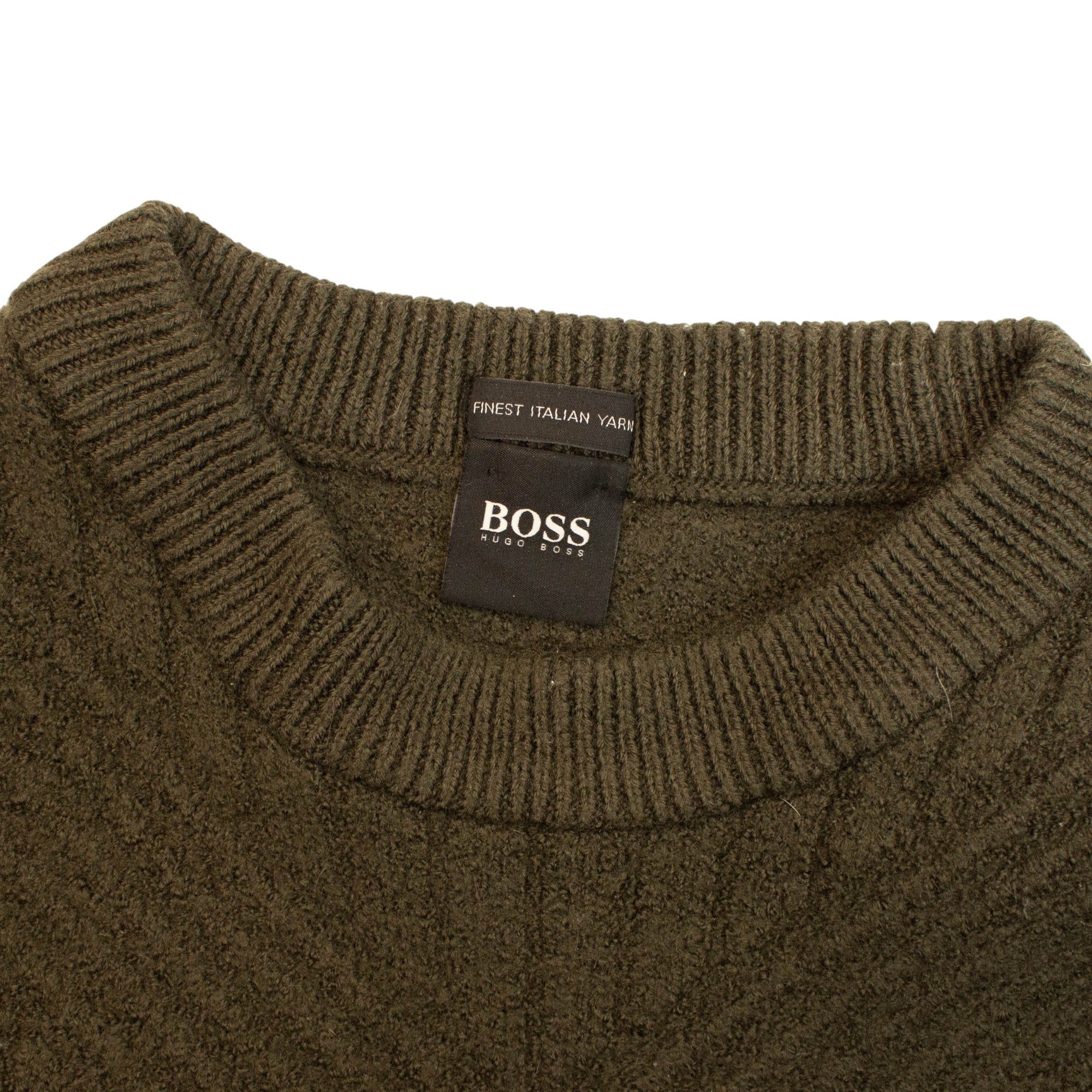 Hugo Boss Вълнен Пуловер