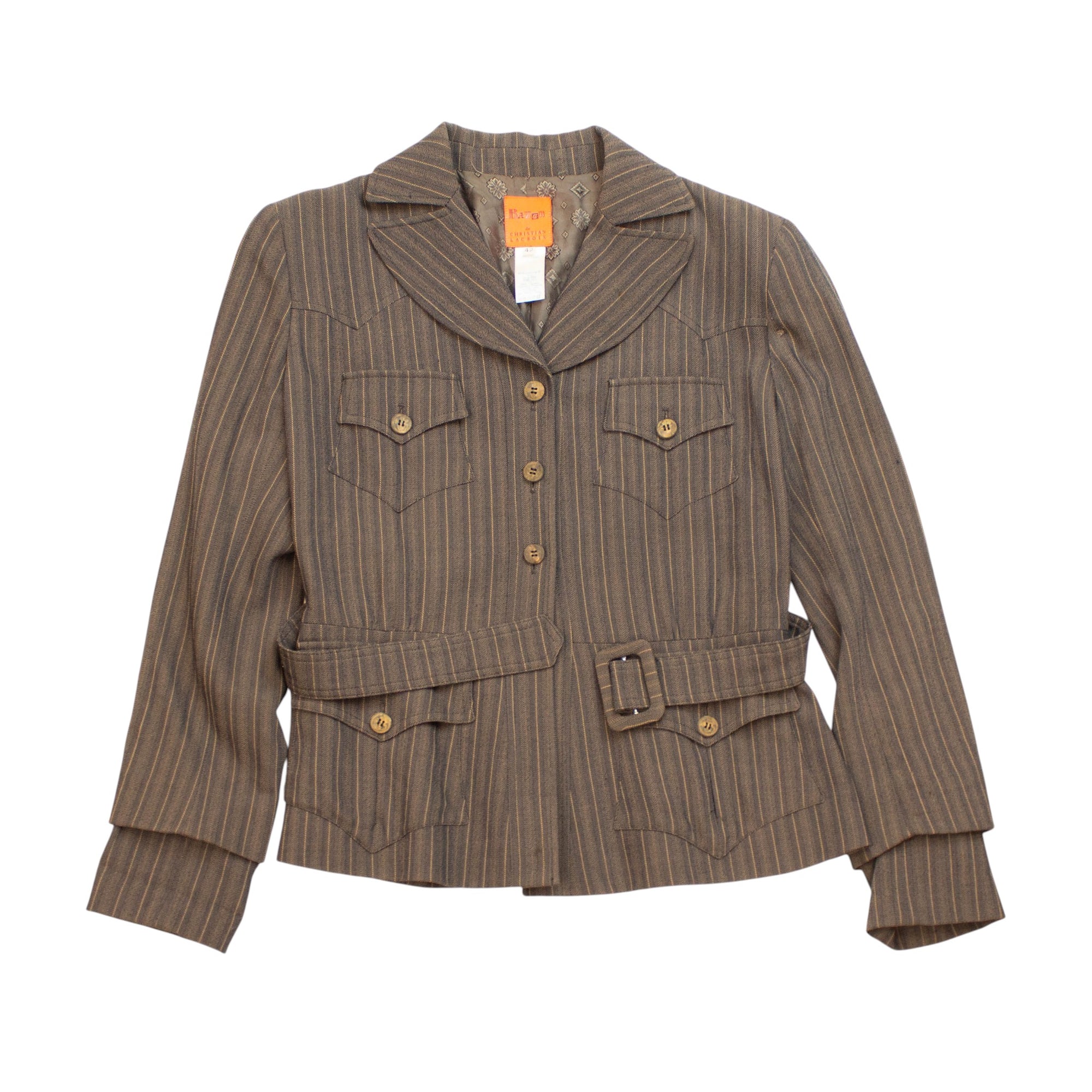 Bazar de Christian Lacroix Vintage Вълнено Сако