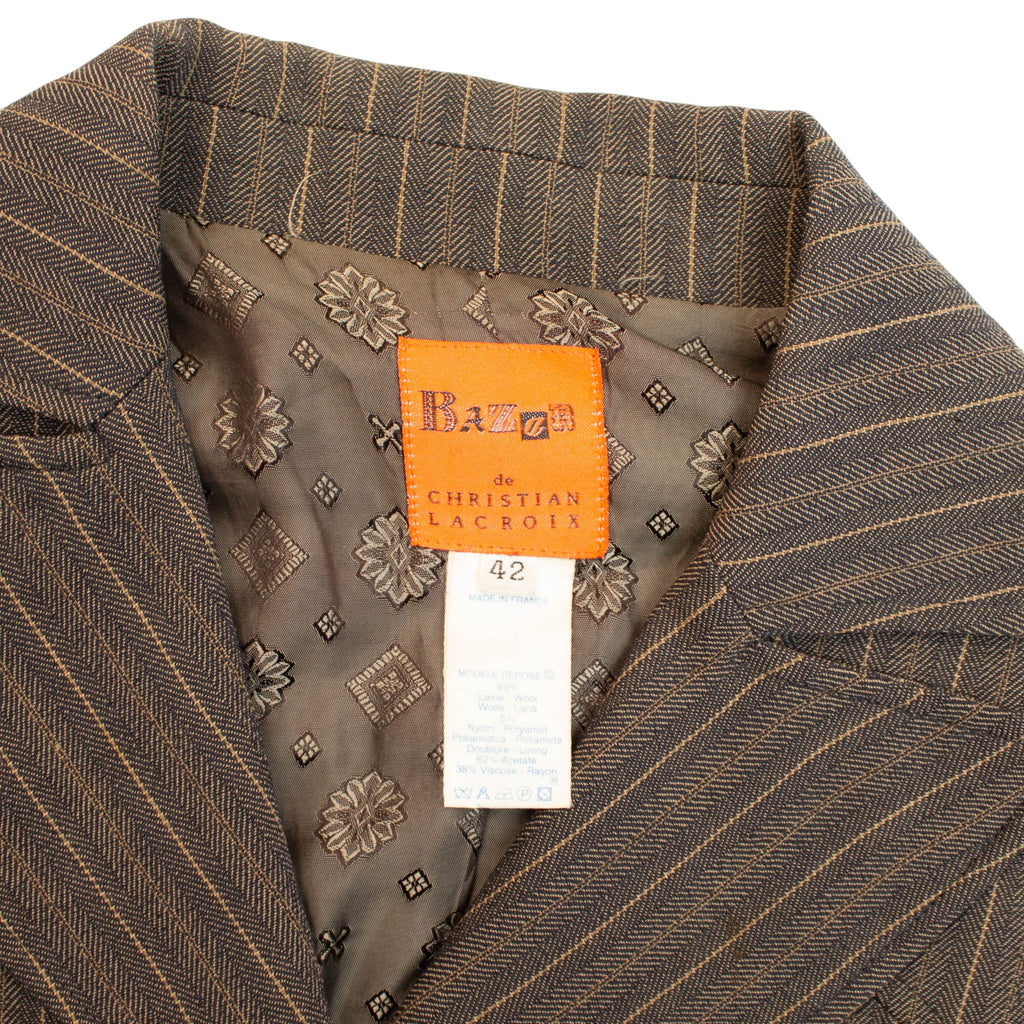 Bazar de Christian Lacroix Vintage Вълнено Сако