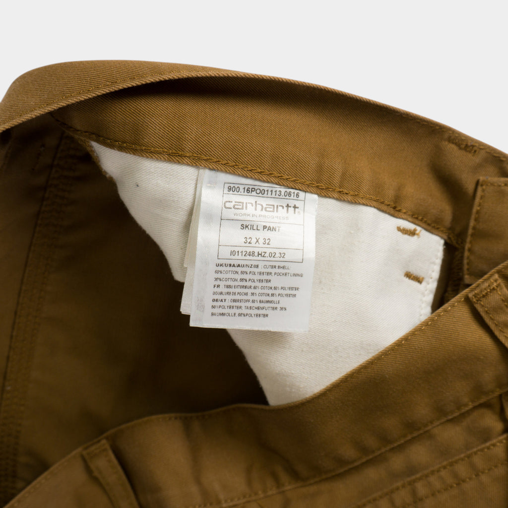 Carhartt WIP Skill Pants Кафяви Панталони