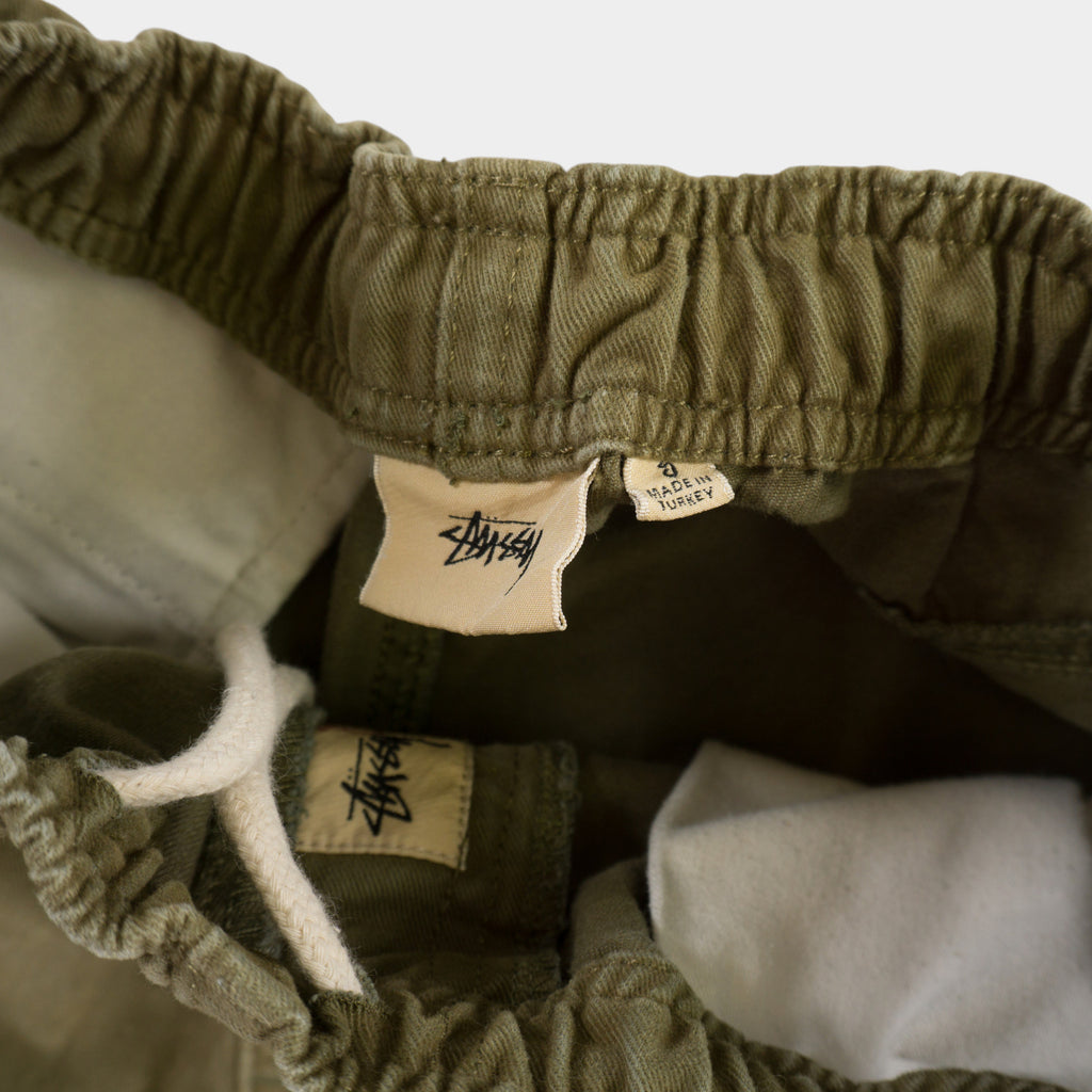 Stussy Elastic Stuff Зелени Панталони