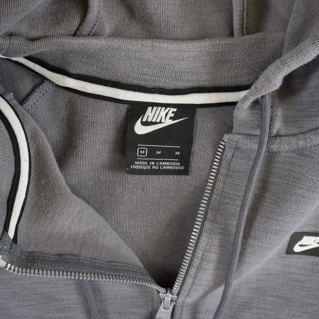 Nike Сив Суичър с Цип