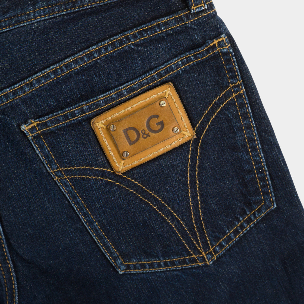 Dolce & Gabbana Винтидж 2000-те Сини Дънки